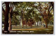 Postcard: MA 1907 Harvard Yard, Cambridge, Massachusetts - Posted picture