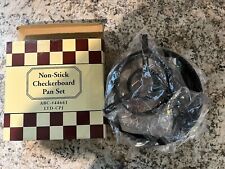 CHECKERBOARD CAKE PAN SET Non-Stick ABC New SEE PHOTOS #44661 LTD picture