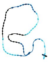 Knotted Rosary - 100% Nylon Thread - Turquoise Mix picture