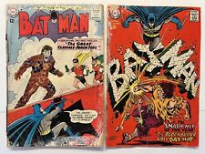 Batman #159, #194 Joker Cover and Appearance DC Comics 1963 picture