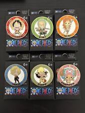 Loungefly One Piece Characters Chibi Blind Box Pin (CHASE) Complete Set of 6 picture