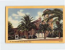 Postcard First Methodist Church McAllen Texas USA picture