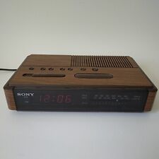 Sony Dream Machine ICF-C400 Radio Alarm Clock-1980-AM FM-Corded-Tested Works picture