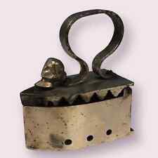 Old Vintage 4” Rustic Iron Rare Handmade Small Iron Showpiece Home Decor picture