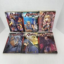 LOT (6) REBIRTH Manga Series Volumes #2-7; Story and Art by Woo, First Printings picture