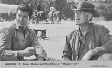 1959 NU-CARD TV WESTERNS, #17 ROBERT HORTON, WARD BOND/