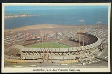 Candlestick Park Stadium San Francisco California Vintage Historic Postcard picture
