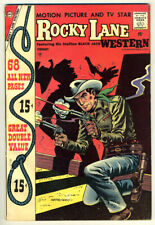 Charlton Rocky Lane Western #79 1958 6.5 F+ OW/W pages. Giant picture