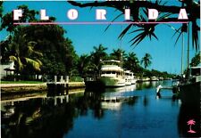 Vintage Postcard 4x6- Waterway, FL 1960-80s picture