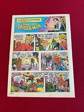 1978, SPIDER-MAN, Full Page Sunday Comic Strip (Scarce / Vintage) Stan Lee picture