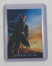 Halo 3 Limited Edition Artist Signed “Finish The Fight” Trading Card 8/10 picture