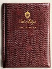 The Plaza Hotel New York City Guest Television Guide Folder with Insert Complete picture
