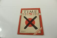 Vintage Time Magazine Pacific Pony Edition Vol. XLVI #8 1945 Japan X Cover picture