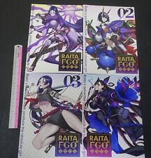 Honjou Raita Fate FGO Designer's Fan Art Book Rakugaki hon 1-4 Set Raikou Shuten picture
