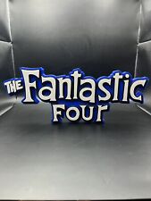 Fantastic Four Logo Sign Display | 3D Wall Desk Shelf Art picture