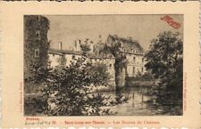 CPA SAINT-LOUP-sur-THOUET Les Douves du Chateau (1140709) picture