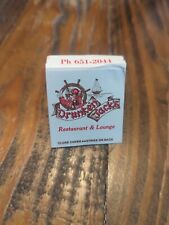 Drunken Jacks Matchbook Cover Restaurant Lounge Murrells Inlet SC Vintage picture