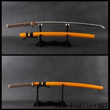 Handmade Japanese Katana Samurai sword 1095 Carbon Steel Sharp Blade Full Tang picture