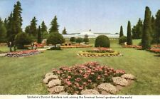 Postcard WA Spokane Washington Duncan Gardens Unused Chrome Vintage PC e9095 picture