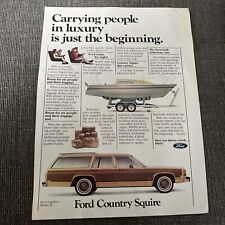 1984 Ford Country Squire LTD Station Wagon Ad  picture