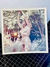 Vintage 60s Girl Pretty Bosom PIN UP Risque Nude Original Color Girlie Photo #67 picture