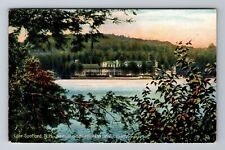 Lake Spofford NH-New Hampshire, Pine Grove Springs Hotel Vintage c1908 Postcard picture