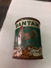 1957 8 OUNCE BANTAM ALE FLAT TOP BEER CAN GOEBEL DETROIT MICHIGAN KEGLINED picture