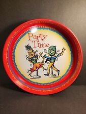 Vintage Kerry & Loni  Party Time Cocktail Serving Tray picture