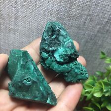 96g 2pcs Natural Rough Raw Malachite Crystal Mineral Specimen collection 37 picture