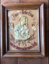 Rare holy picture “Our Lady of Perpetual Help” 19th century picture