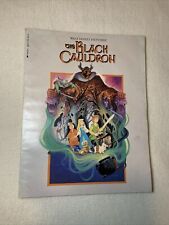 The Black Cauldron- Walt Disney- 1985 Vintage Paperback Book picture