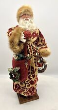 Vintage Saint Nicolas, 20” Santa Clause. Made w/ Recycled Materials *Rare picture