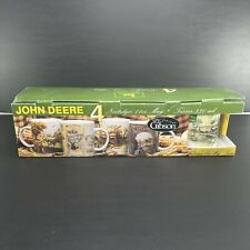 John Deere Nostalgic 11 oz Four-Piece Mug Set New-In-Box Made By Everyday Gibson picture