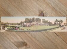 Vintage 1930s Seaview Golf Club Bi-Fold Panoramic Postcard Absecon NJ 14