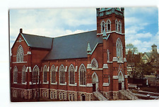 Old Vintage Postcard of Saint John's R C Church Clinton MA picture