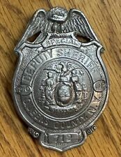 1910 Special Deputy Sheriff Badge picture