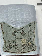 VTG 2003 Zippo Lighter Eagle Emblem 