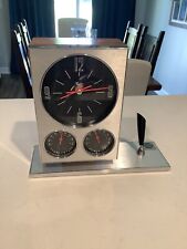 Taylor Desk Clock Vintage Humidity, And Temperature Gauge picture