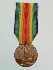 WW1 Italian Inter-Allied Victory Medal 1914-1918 Original Military Italy picture
