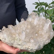 15.97LB  Large Natural White Quartz Crystal Cluster Rough Specimen HEALING picture