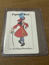 Authentic Rare Vintage Walt Disney Productions “The Old Witch” Captain Hook Card picture