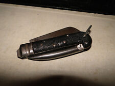 Vintage 1940'S WWII British Sailors Marlin Spike Knife AS PICTURED 3 BLADES picture
