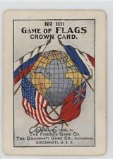 1896 Cincinnati Game of Flags No 1111 4 Flag Back 0ho9 picture