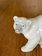 lladro polar bear figurine picture