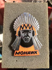 Extremely Scarce Late 60's MOHAWK Airlines Agent Hat Badge Obsolete picture