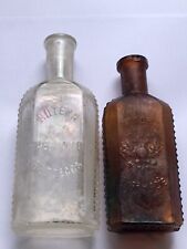 Antique pharmacy bottles with poison 1800-1900's picture