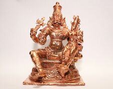 Antique Copper Laxmi Narsimha Idol picture