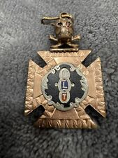 Rare Antique FLT Independent Order of Oddfellows IOOF & Freemasons Fob / Pendant picture