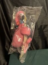 Pink Flamingo Wine Bottle Hugger Fun Gift About 12” New picture