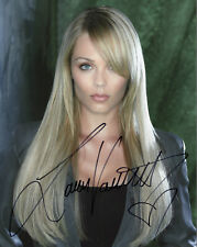 LAURA VANDERVOORT authentic hand signed 8x10 color photo      SMALLVILLE ACTRESS picture